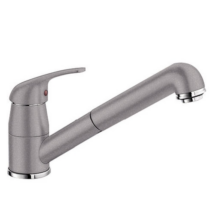 BLANCO DARAS-S Silgranit kihúzható zuhanyfejes,álló mosogató csaptelep alumetál HD (517733)
