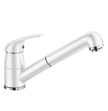 BLANCO DARAS-S Silgranit kihúzható zuhanyfejes,álló mosogató csaptelep fehér HD (517735)