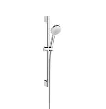 HANSGROHE Crometta 100 Vario zuhanyszett 65 cm-es zuhanyrúddal, fehér/króm (26651400)