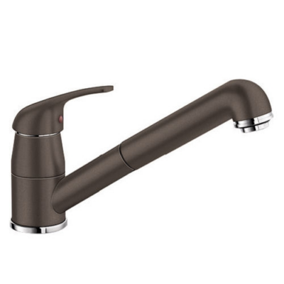BLANCO DARAS-S Silgranit kihúzható zuhanyfejes,álló mosogató csaptelep kávé HD (517740)