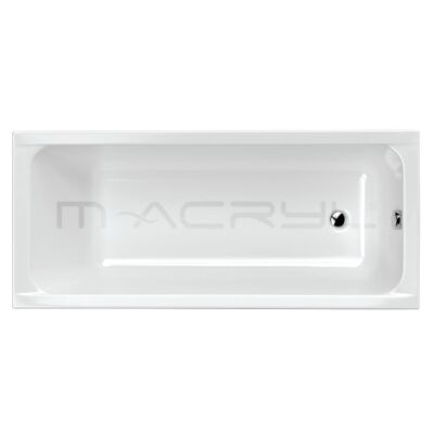 M-Acryl ECO  egyenes akril kádak fehér színben